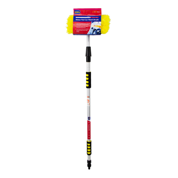 The Dosco water fed car wash brush with long handle