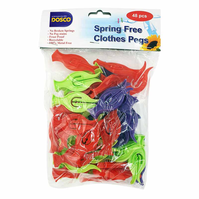 Multicolour Clothes pegs, Pack of 100